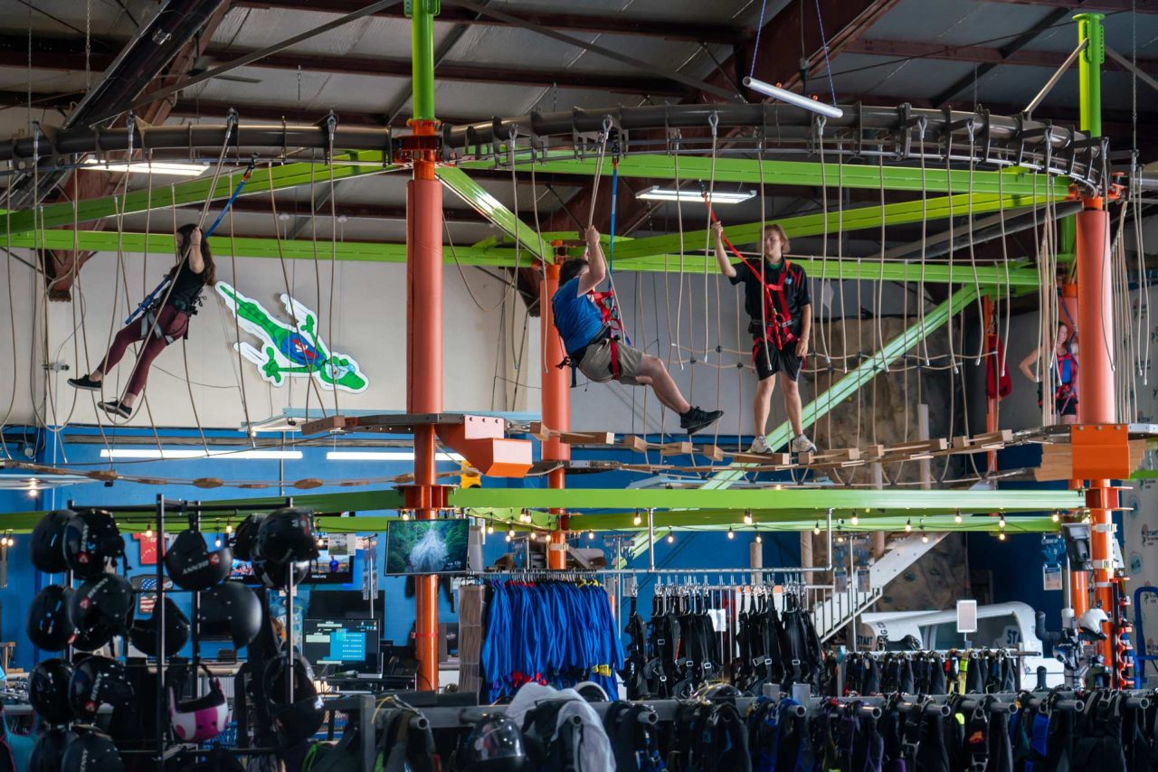 Indoor Rock Climbing & High Ropes Course